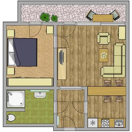 Antonia Apartament *